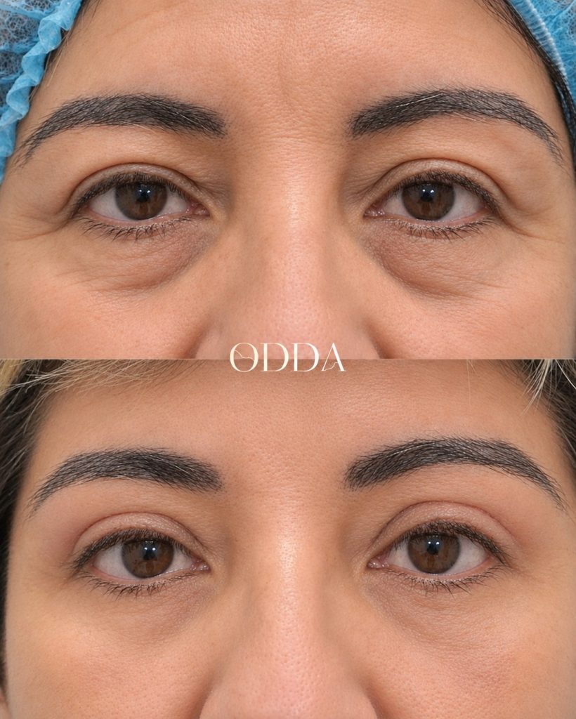 Blefaroplastia a los 10 días postquirúrgicos, Clínica ODDA Barcelona